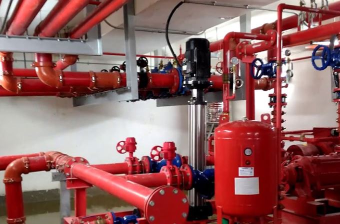 Thiết kế hệ thống cấp nước chữa cháy ngoài nhà cho khu công nghiệp