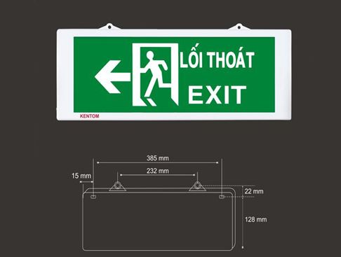 Lắp đặt đèn Exit và đèn chiếu sáng khẩn cấp theo QCVN: Những yêu cầu cần biết