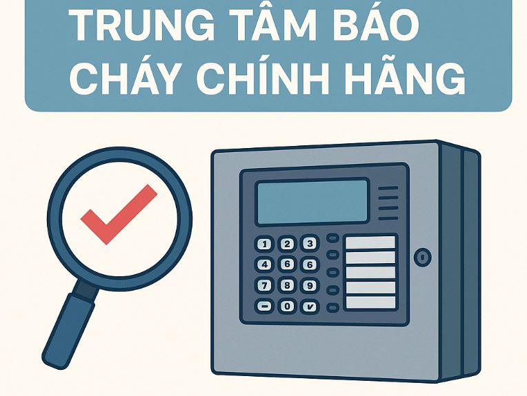 Cách Phân Biệt Trung Tâm Báo Cháy Chính Hãng